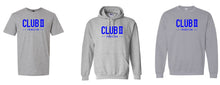 Load image into Gallery viewer, Club 56 Gildan tee, crew or hoodie Heather royal, royal or sport grey