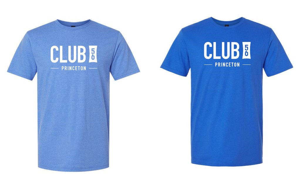 Club 56 Gildan tee, crew or hoodie Heather royal, royal or sport grey
