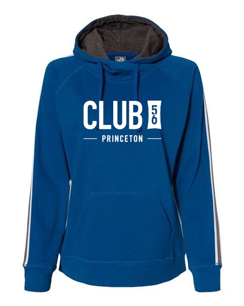 Club 56- J America Womens Rival Fleece Hooded Sweatshirt